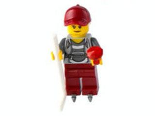 Lego, Minifigure, Advent Calendar 2021, City, Betty Playing Hockey, 60303-8