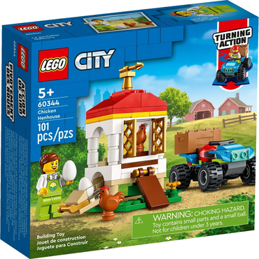 Lego, Set, Town, City, farm, Chicken henhouse 60344