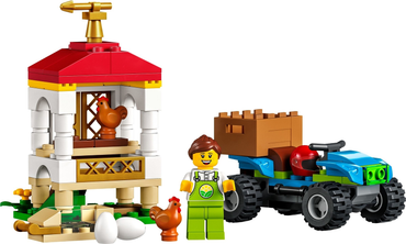 Lego, Set, Town, City, farm, Chicken henhouse 60344
