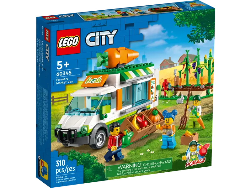 Lego, Set, Sealed, City, Farmers Market Van, 60345