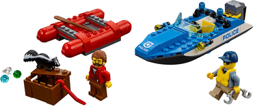Lego, Set, Opened, Town, City, Police, Wild River Escape, 60176