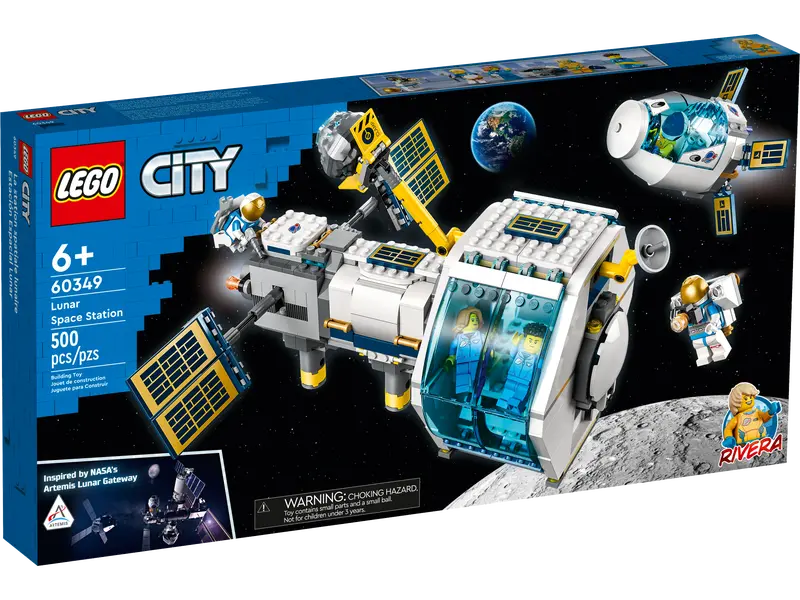 Lego, Set, Sealed, City, Space, Lunar Space Station, 60349