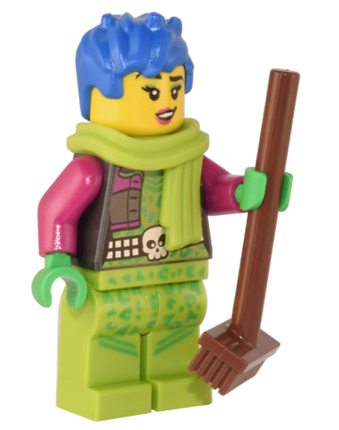 Lego, Minifigure, Advent Calendar 2022, City, Raze with Broom, 60352-11