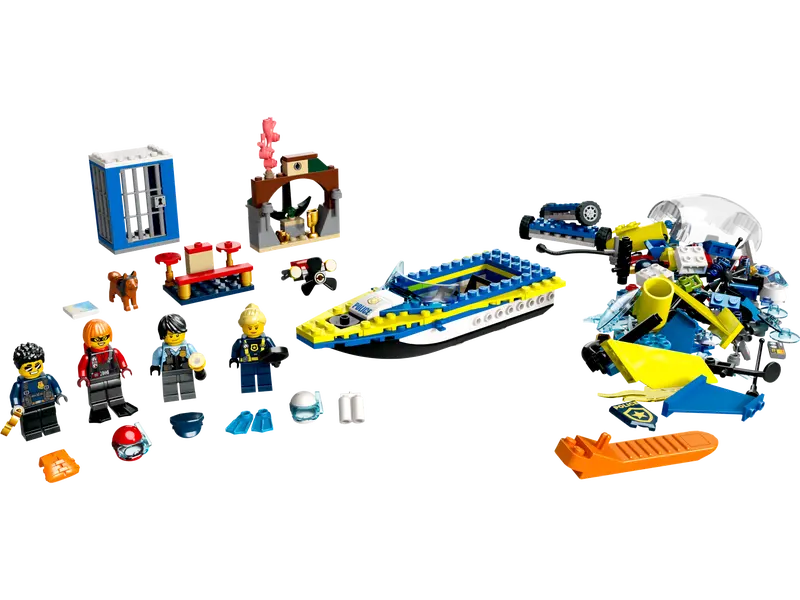 LEGO® Set, Sealed, City, Water Police Detective Missions 60355
