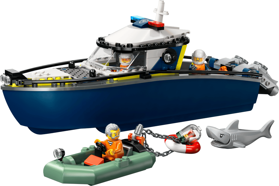 LEGO, City, Police Boat Chase, 60456