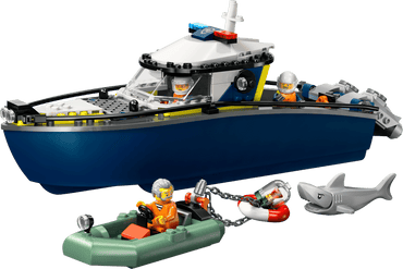 LEGO, City, Police Boat Chase, 60456