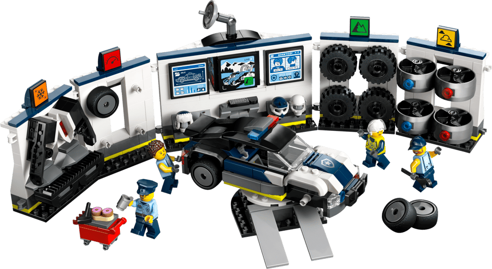 LEGO, City, Sealed, Custom Police Car Garage, 60457