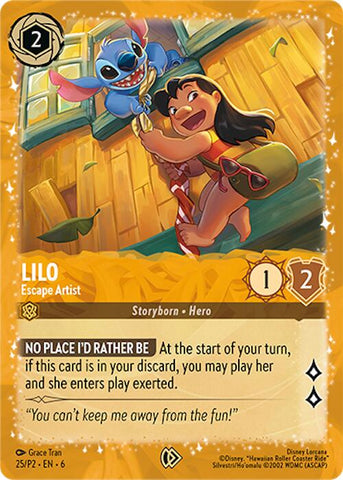 Lilo - Escape Artist (25) [Promo Cards]