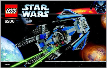 Lego, Set, Opened, Star Wars, Rebels, TIE Interceptor, 6206