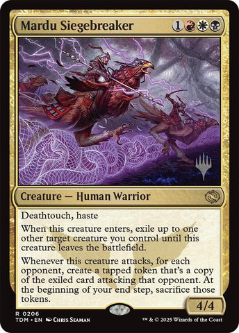 Mardu Siegebreaker (Promo Pack) [Tarkir: Dragonstorm Promos]