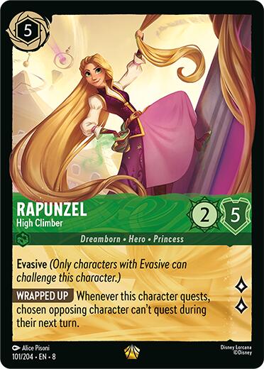 Rapunzel - High Climber (101/204) [Reign of Jafar]
