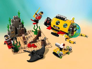 LEGO, Town, USED, Sting Ray Explorer, 6442