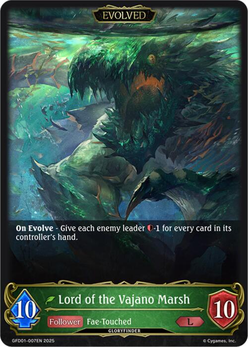 Lord of the Vajano Marsh (Evolved) (GFD01-007EN) [Luxheart Legends]