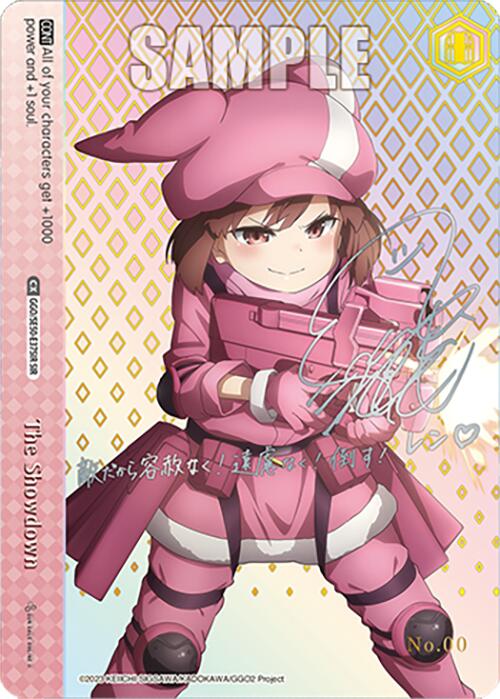 The Showdown (GGO/SE50-E37SIR SIR) [SAO Alternative–Gun Gale Online–2 Premium Booster]