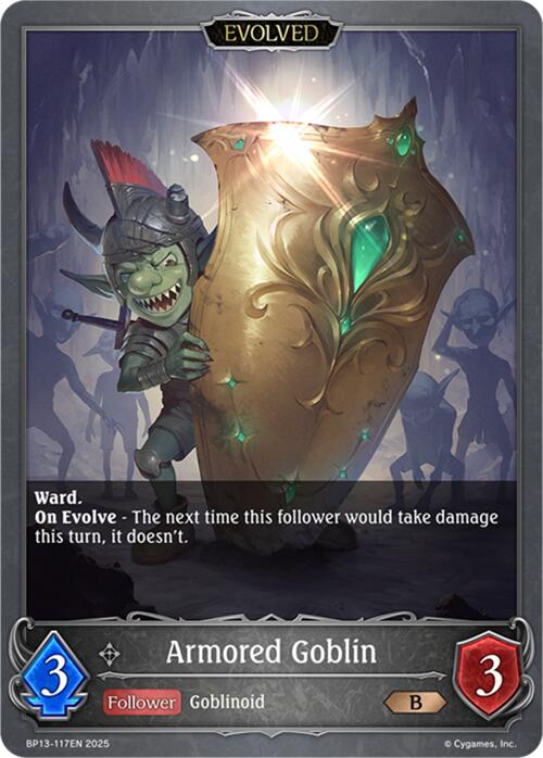 Armored Goblin (Evolved) (BP13-117EN) [Dominion of Darkness]