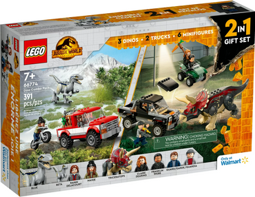 Lego, Set, sealed, Jurassic World, Dominion, Jurassic World Bundle Pack, 2 in 1 Gift Set (Sets 76946 and 76950) - Dino Combo Pack