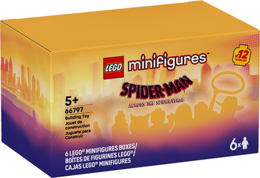 Lego, Minifigure, Collectible Series, Spider-Man Across the Spider-Verse (Box of 6), 66797