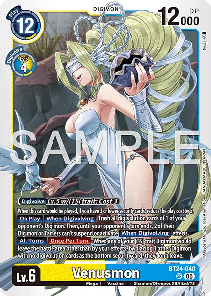 Venusmon [BT24-040] [Time Stranger]