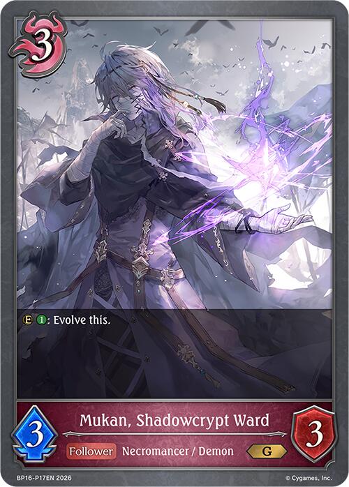 Mukan, Shadowcrypt Ward - P17 (Foil) (BP16-P17EN) [New World Genesis]