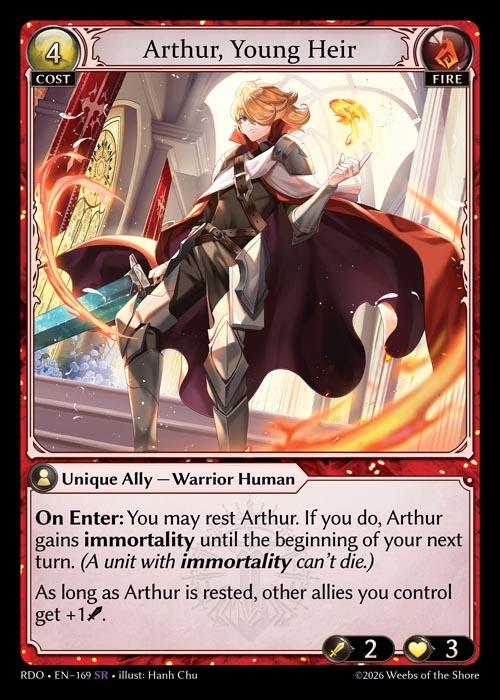 Arthur, Young Heir (169) [Radiant Origins]