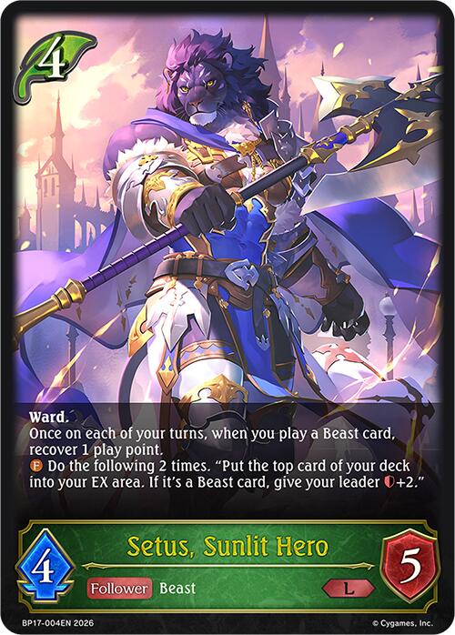 Setus, Sunlit Hero (BP17-004EN) [Convergent Destinies]