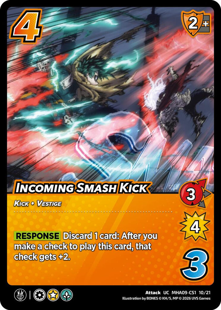 Incoming Smash Kick [Challenger Series: My Hero Academia - Final Battle]