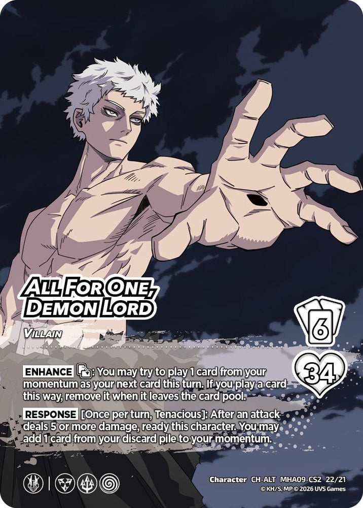 All For One, Demon Lord (Alternative Art) [Challenger Series: My Hero Academia - Final Battle]
