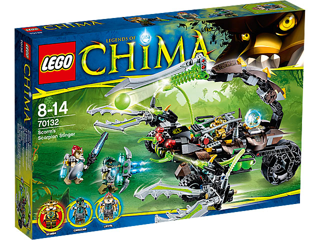 Lego, Set, Opened, Chima, Legends of Chima, Scorm's Scorpion Sting, 70132