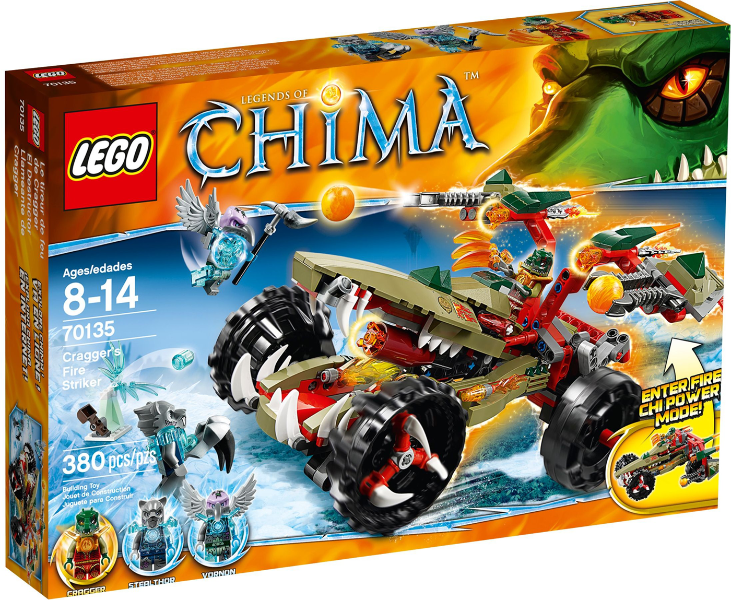 Lego, Set, Sealed, Chima, Cragger's Fire Striker, 70135, KCC