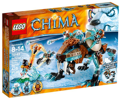 Lego, Set, Sealed, Chima, Sir Fangar's Saber Tooth Walker, 70143, KCC