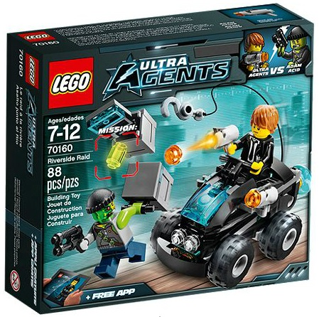 Lego, Set, Opened, Ultra Agents, Riverside Raid, 70160