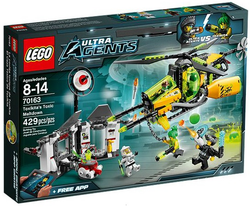 Lego, Set, Opened, Ultra Agents, Toxikita's Toxic Meltdown, 70163