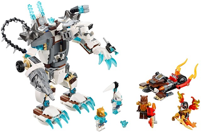 Lego, Set, Sealed, Chima, Icebite's Claw Driller, 70223, KCC