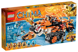 Lego, Set, Opened, Chima, Legends of Chima, Tiger's Mobile Command, 70224