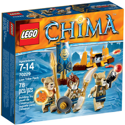 Lego, Set, Sealed, Chima, Legends of Chima, Lion Tribe Pack, 70229 (KCC)