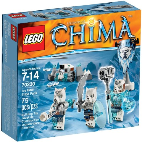 Lego, Set, Sealed, Chima, Legends of Chima, Ice Bear Tribe Pack, 70230 (KCC)