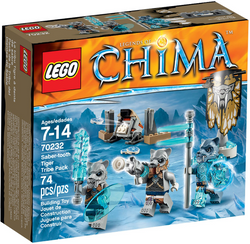 LEGO Chima 70232 Saber-Tooth Tiger Tribe Pack by LEGO, KCC