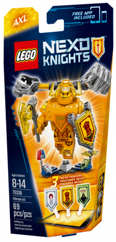 LEGO, Set, Opened, Nexo Knights, Ultimate Axl, 70336