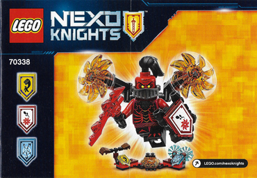 Lego, Set, Sealed, Nexo Knights, Ultimate General Magmar, 70338, KCC