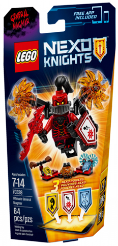 Lego, Set, Sealed, Nexo Knights, Ultimate General Magmar, 70338, KCC