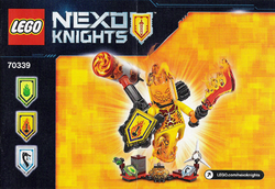 Lego, Set, Sealed, Nexo Knights, Ultimate Flama, 70339, KCC