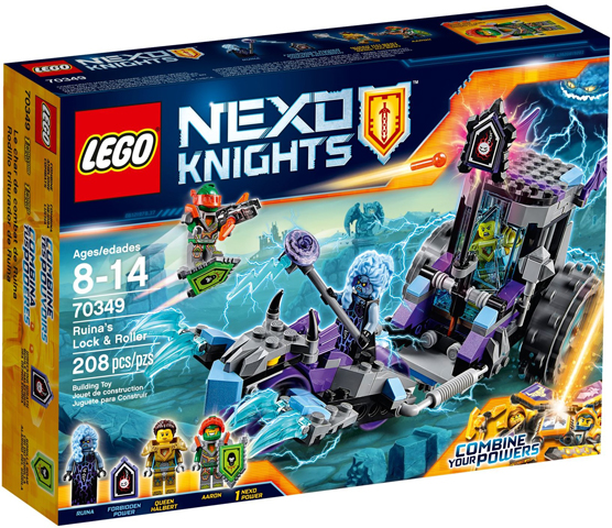 Lego, Set, Sealed, Nexo Knights, Ruina's Lock & Roller, 70349, KCC