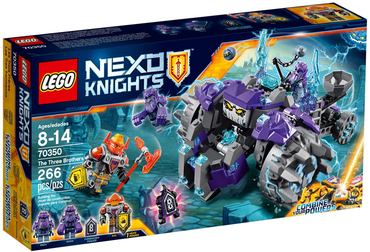 Lego, Set, Sealed, Nexo Knights, The Three Brothers, 70350, KCC