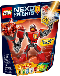 Lego, Set, Sealed, Nexo Knights, Battle Suit Macy, 70363, KCC