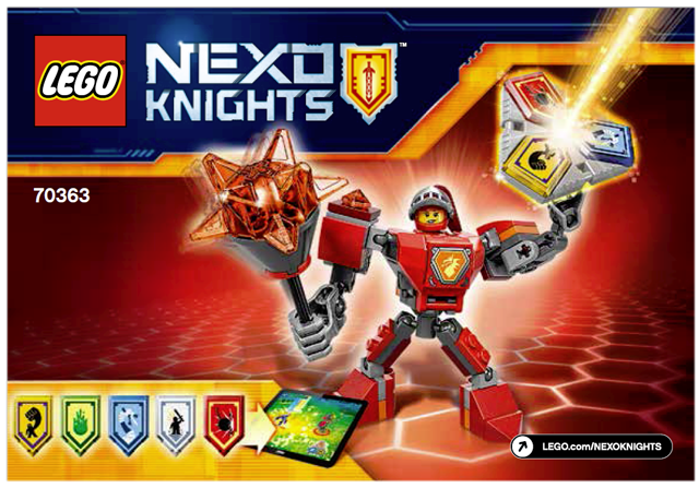 Lego, Set, Sealed, Nexo Knights, Battle Suit Macy, 70363, KCC