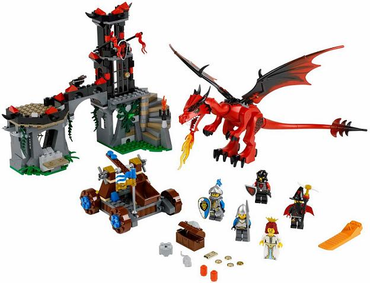 Lego, Set, Sealed, Castle, Kingdoms, Dragon Mountain, 70403, KCC