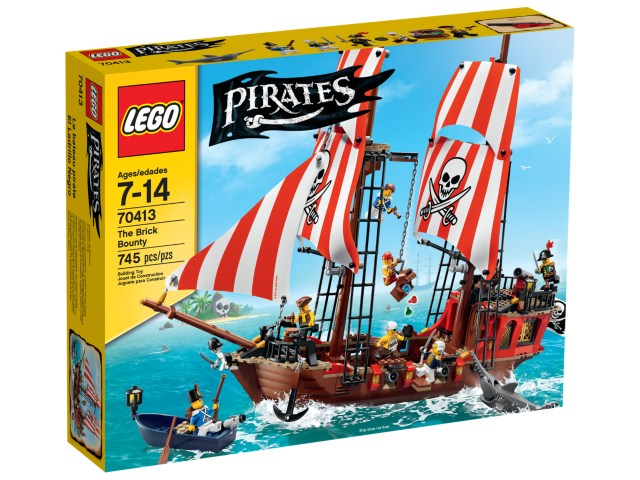 Lego, Set, Sealed, Pirates, The Brick Bounty, 70413