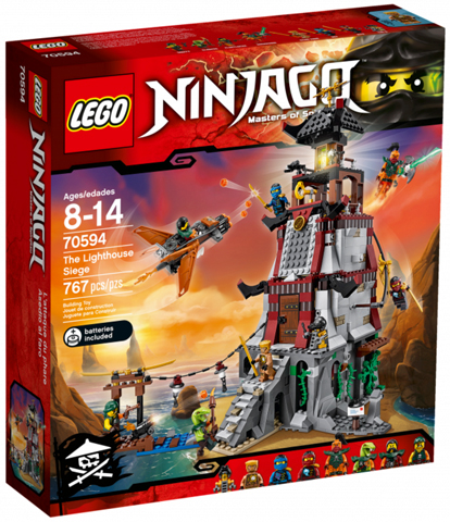 LEGO, Set, Sealed, Ninjago, Skybound, The Lighthouse Siege, 70594, KCC