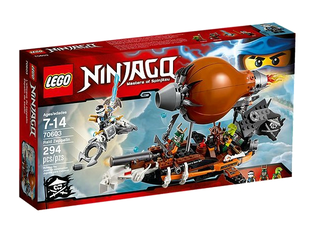 Lego, Set, Sealed Product, Ninjago, Skybound, Raid zepplin, 70603, kcc