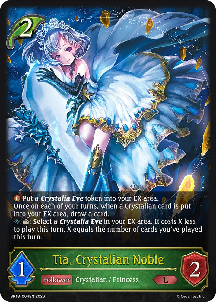 Tia, Crystalian Noble (BP18-004EN) [Neometropolis]